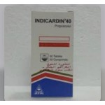 انديكاردين 40 مج حبوب 50 ق