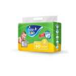 فاين بيبي حفاضات اقتصادي (2) 40*4 ك